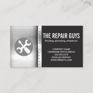 Hardware Tools   Wrench Screwdriver  Business Card