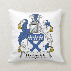 Hardwick Family Crest Cushion