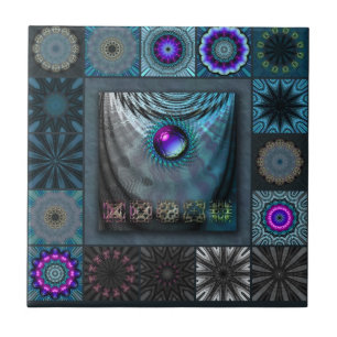 Hardwired Star Ceramic Tile