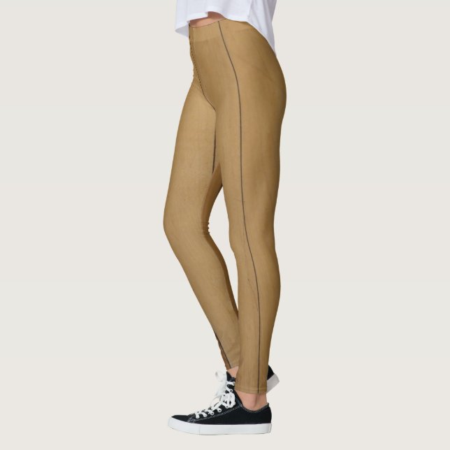hardwood floorboards leggings (Left)