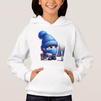 Hardworking Gnome at the Computer