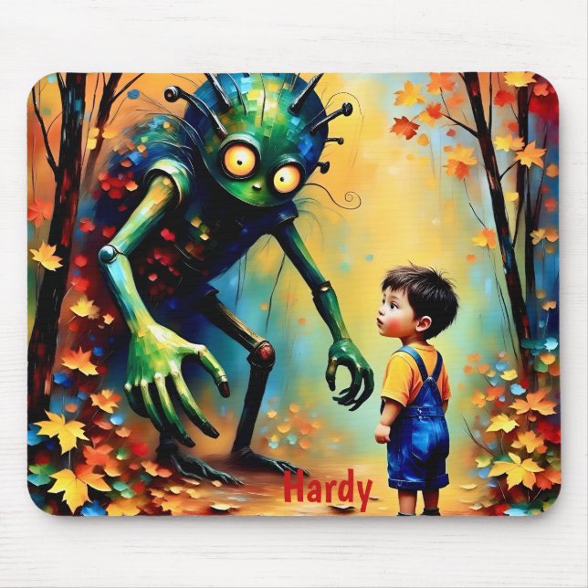 HARDY ~ Halloween Monster ~  Mouse Pad (Front)