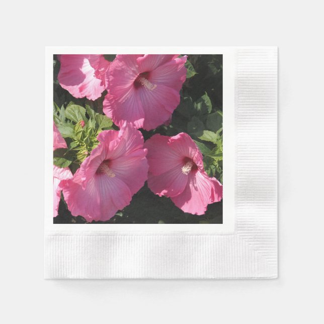 Hardy Hibiscus Napkin (Front)