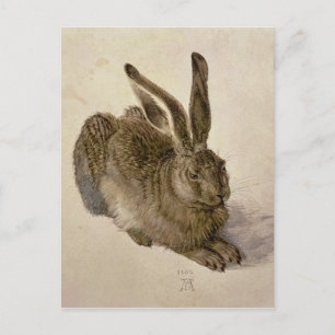 Hare, 1502 postcard