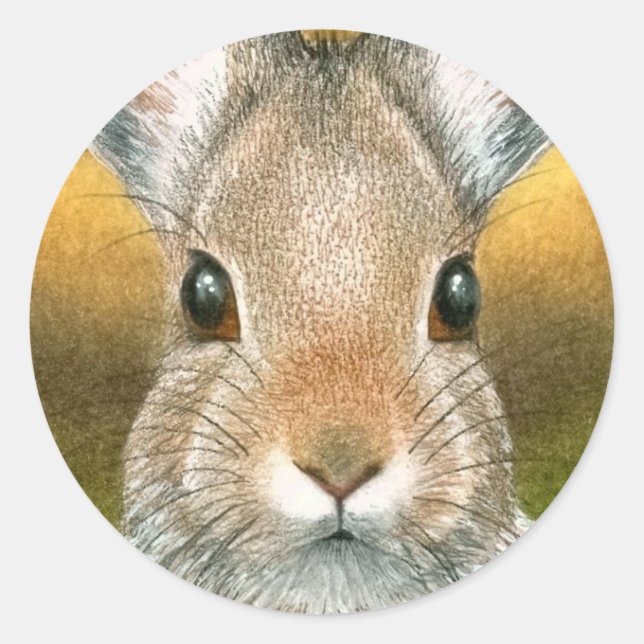 hare 18 Sticker (Front)