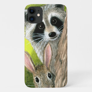 Hare 50 Racoon Rabbit iPhone 11 Case