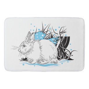 Hare Bath Mat