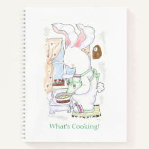 Hare Cook 8.5" x 11" Recipe Journal