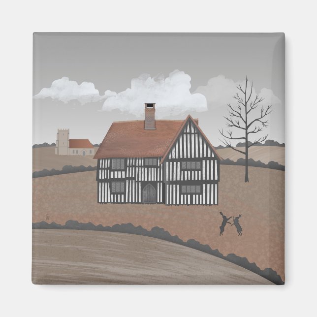 Hare House Magnet (Front)