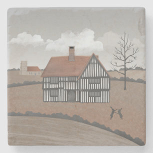 Hare House Stone Coaster