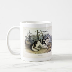 Hare-Indian Dog (Mackenzie River Dog) by Audubon Coffee Mug