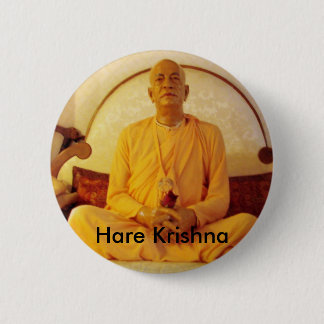 Hare Krishna 6 Cm Round Badge