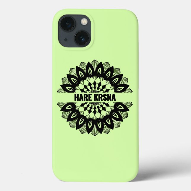 Hare Krishna art iPhone / iPad case (Back)