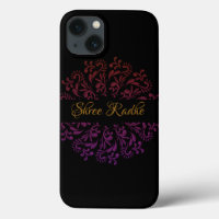 Hare Krishna art - Shree Radhe typography