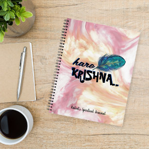 "Hare Krishna" Hindu Spiritual Journal