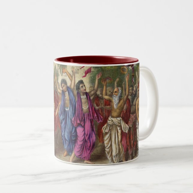 Hare Krsna Mug (Front Right)
