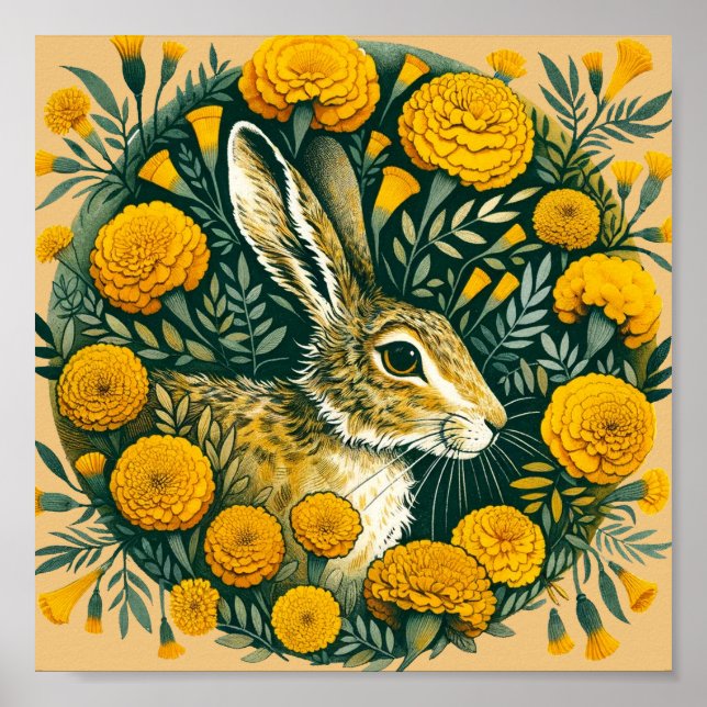 Hare Marigold                                      Poster (Front)