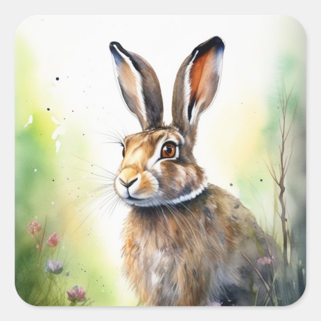 Hare Stickers (Front)