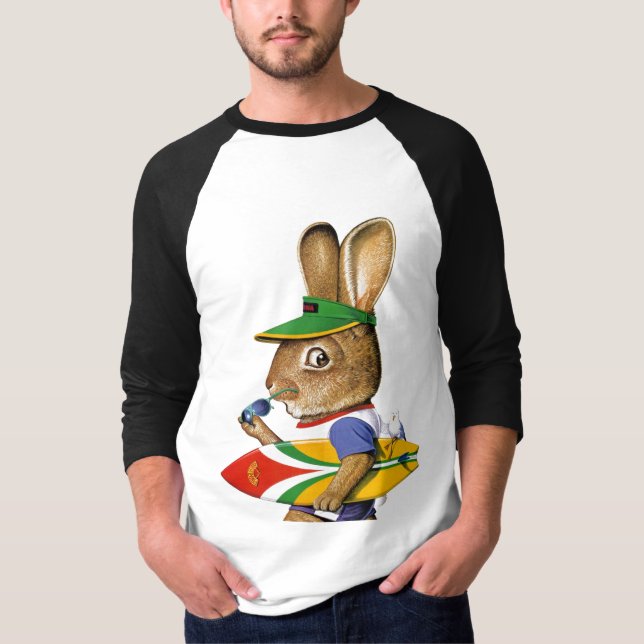 Hare surfer T-Shirt (Front)