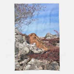 HARE TEA TOWEL