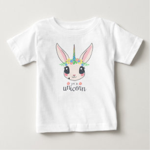 Hare Unicorn Baby T-Shirt