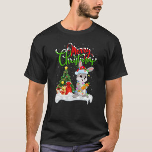 Hare Xmas Decorations Santa Hare Christmas T-Shirt
