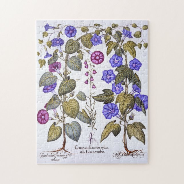 Harebell and Convovulus Jigsaw Puzzle (Vertical)