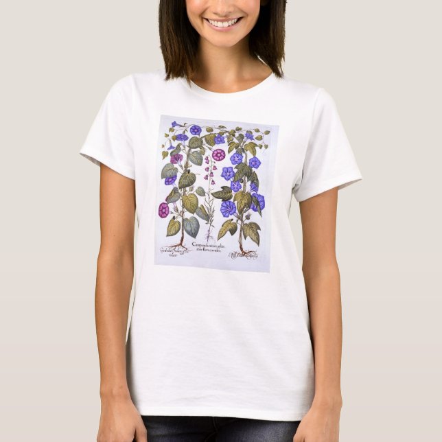 Harebell and Convovulus T-Shirt (Front)