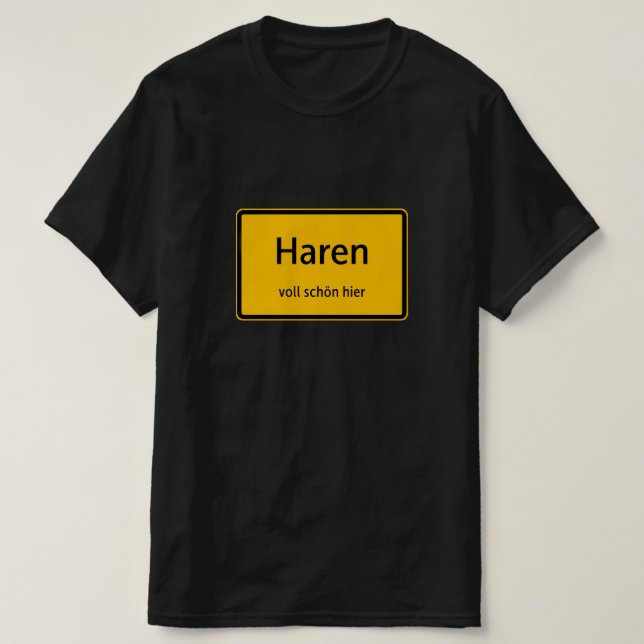 Haren Gentlemen Men T-shirt shirt shirt (Design Front)