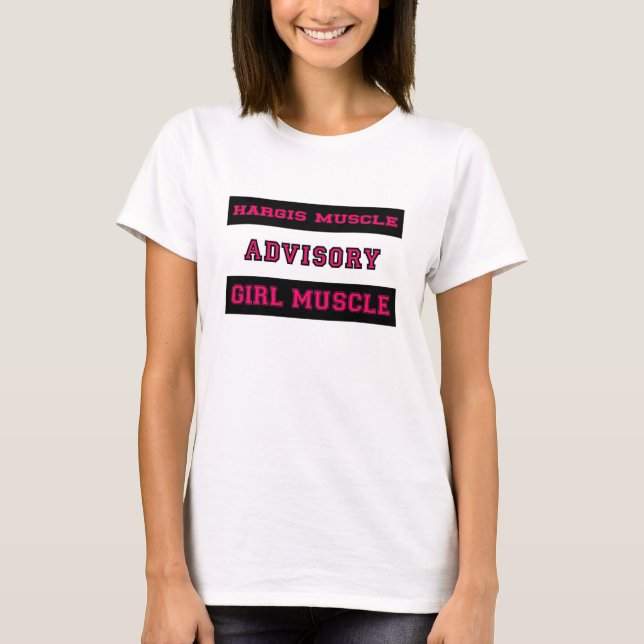 Hargis Muscle Girl Muscle T-Shirt (Front)
