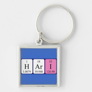 Hari periodic table name keyring