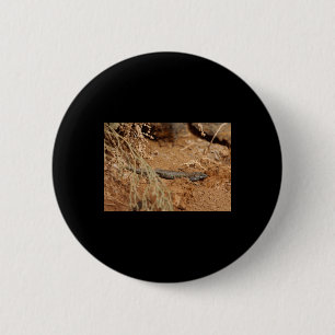 Haria Lizard Nature Lovers Fuerteventura Sticker  6 Cm Round Badge
