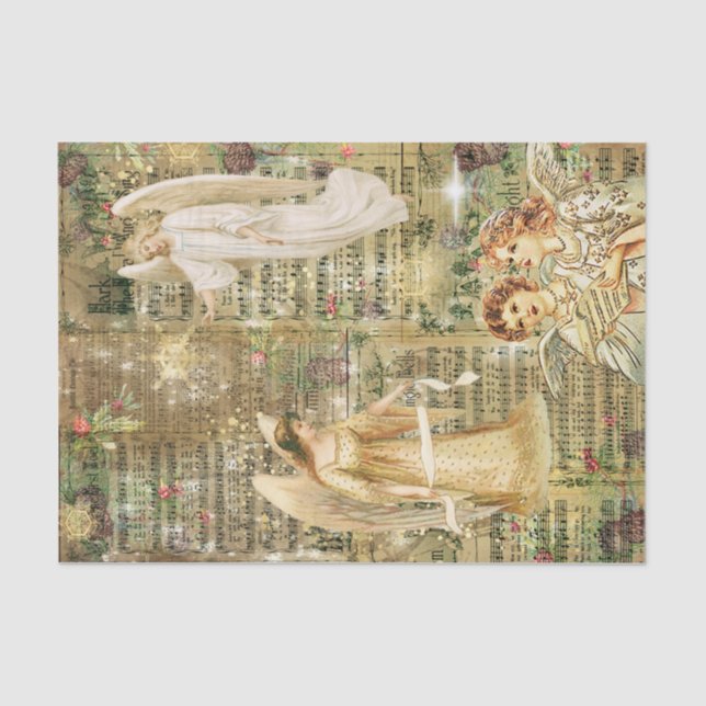 Hark the Angels Tissue Paper (Front)