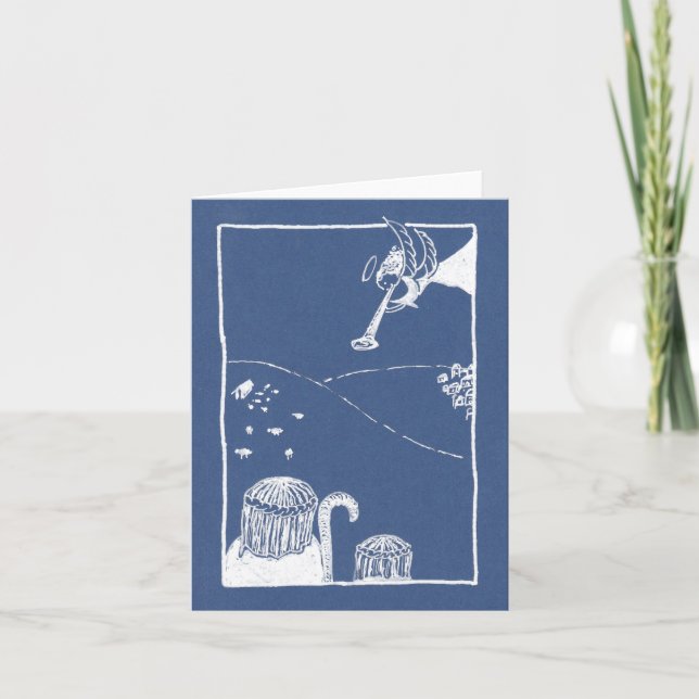 Hark! the Herald Angels Sing Christmas Card (Front)
