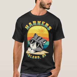 Harkers Island NC Summertime Vacationing Chillin F T-Shirt