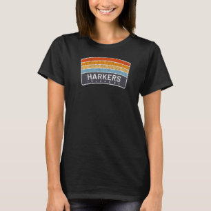 Harkers Island NC Vacationing Sunrise Curve T-Shirt
