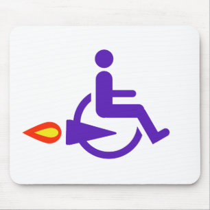 Harldy Handicapped Mouse Pad