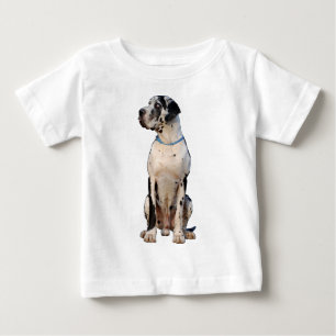 Harlekin Great Dane Baby T-Shirt