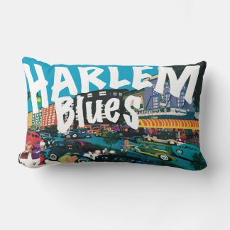 Harlem Blues Dreamscape Lumbar Cushion