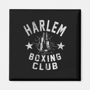 Harlem Boxing Club - Vintage Distressed Boxer Magnet