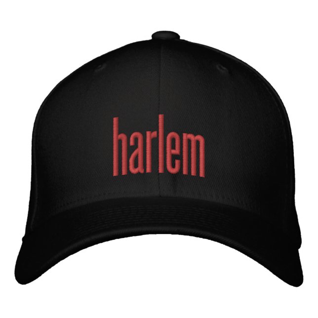 Harlem   embroidered hat (Front)