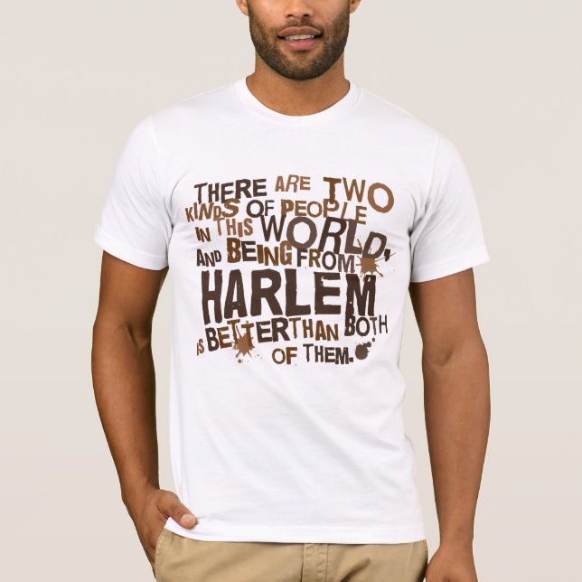 Harlem (Funny) Gift T-Shirt (Front)