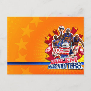 Harlem GlobeTrotter's Group Picture Postcard