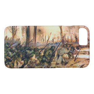 Harlem Hell Fighters Séchault H. Charles McBarron iPhone 8/7 Case