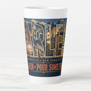 Harlem Manhattan NYC Latte Mug