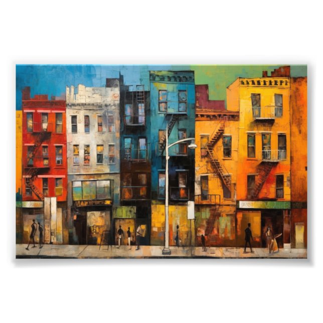 Harlem, New York, Frameable Art Photo Print (Front)