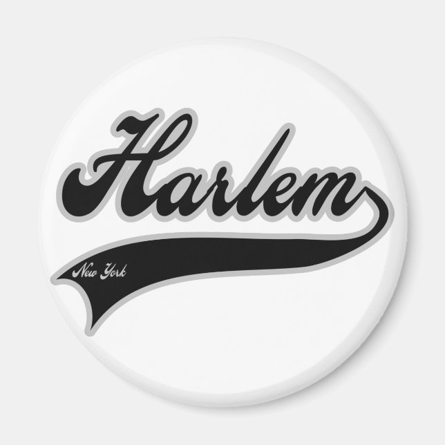 harlem new york magnet (Front)