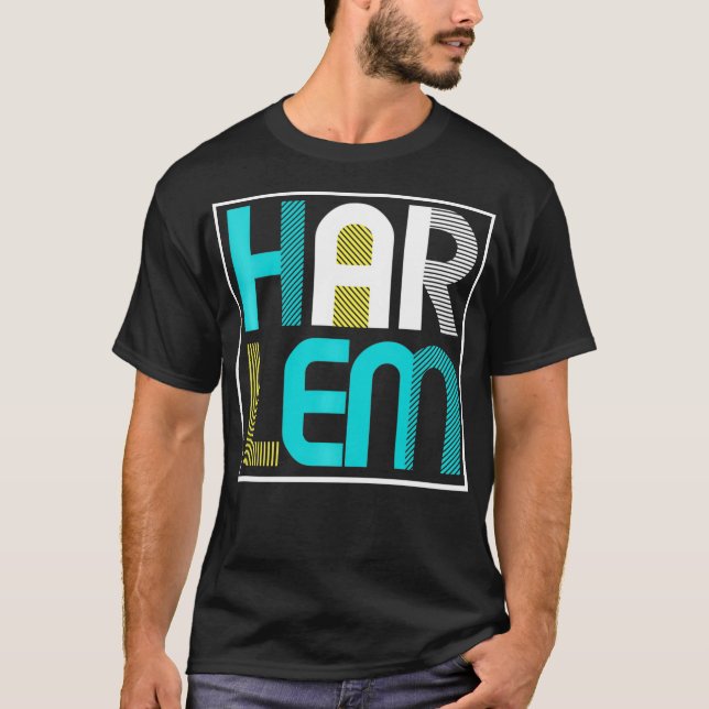Harlem New York  T-Shirt (Front)