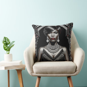 Harlem Renaissance 1920s-1930s Art Deco-Anne Cushion