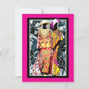 Harlem Renaissance 1920s Art Deco Postcard